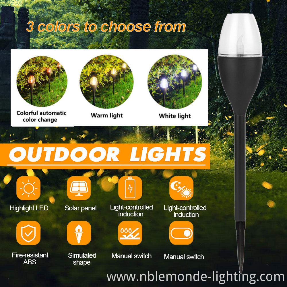 Solar Flame Lights